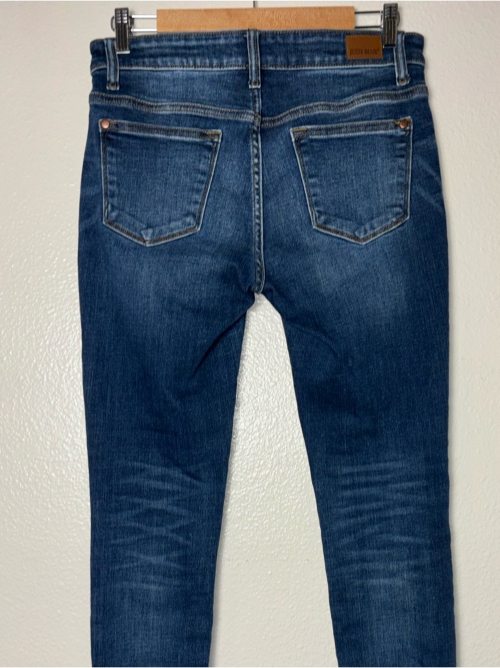 Judy Blue Bristol Sienna Handsand Skinny Jeans Medium Wash Woman's 9 JB82106MD - Picture 14 of 16